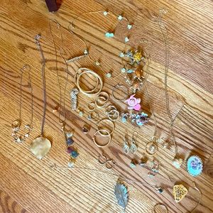 Gold jewelry bundle!